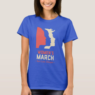 Der März SLO - nationales Logo der Frauen T-Shirt