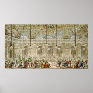 Der Maskenball am Galerie DES Glaces Poster