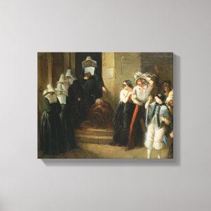 Der Maskenball, c.1870 Leinwanddruck