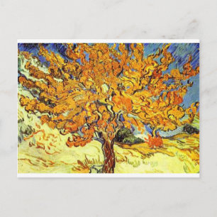 Der Maulbeerbaum, Vincent Van Gogh Postkarte