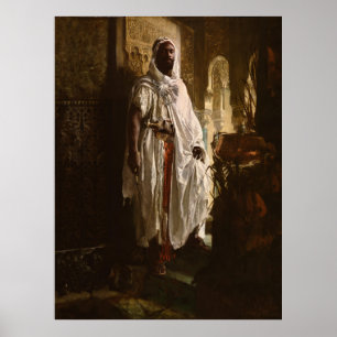 Der maurische Meister der afrikanischen Kunst Poster