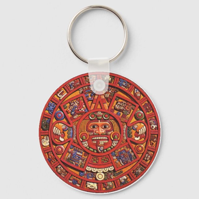 Der Maya-Kalender Schlüsselanhänger (Vorderseite)