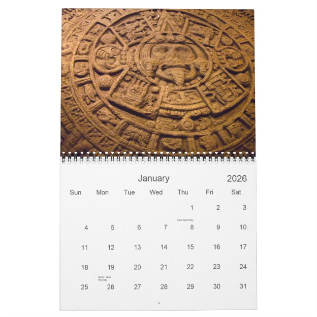 Der Mayakalender des kalender-offizielle 2012 Kalender (Jan 2026)