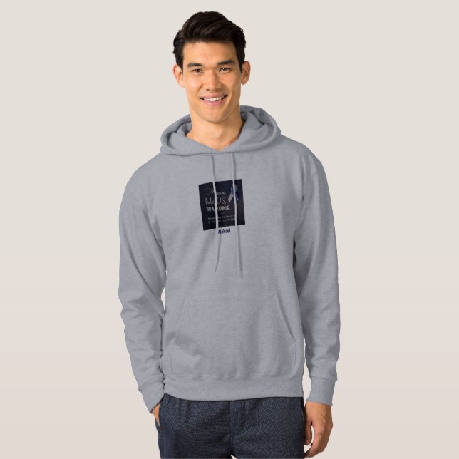 Der MdDS der Männer Kriegerhoodie-Schweiss-Shirt Hoodie (Vorne ganz)