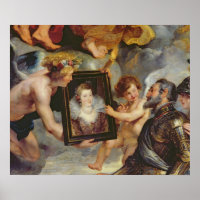 Der Medici-Zyklus: Henri IV erhält Portrait