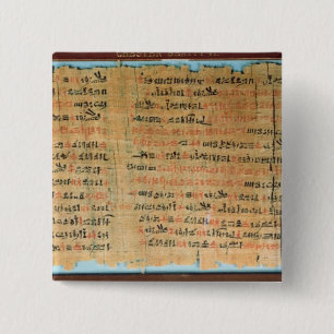 Der medizinische Papyrus Chesters Beatty Button