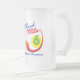 Der Meister der Frauen der Teich-Meilen-6 Mattglas Bierglas