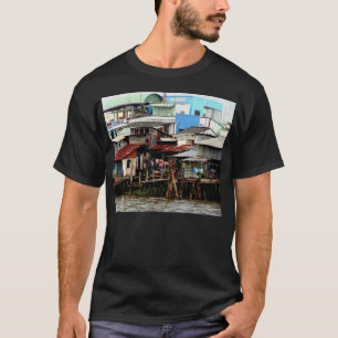Der Mekong-Häuser T-Shirt
