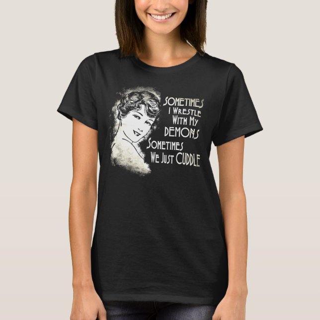 Der Meme der sarkastischen Phrasen-Frauen T-Shirt (Vorderseite)