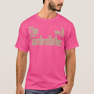Der Mens Bester Gartenvater gibt dem Gärtner ein G T-Shirt