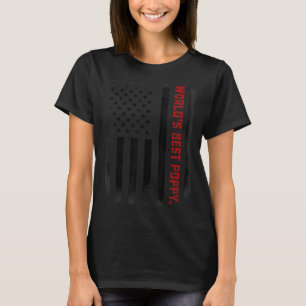 Der Mens Vathers Day - die beste Mohnflagge aller T-Shirt