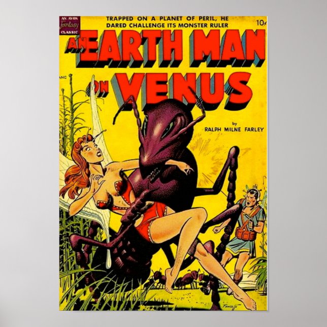 Der Mensch auf der Venus Poster (Vorne)