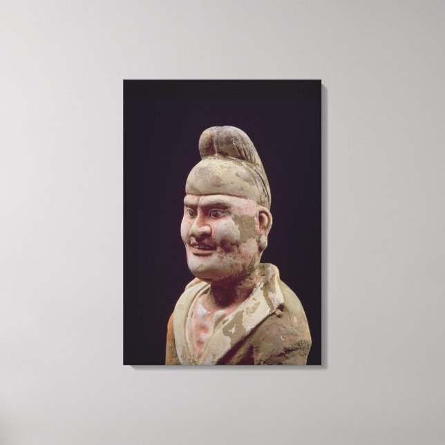 Der Mensch, der entlang der Seidenstraße reist, im Leinwanddruck (Vorderseite)