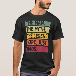 Der Mensch der Mythos der Legende Nope nur Amos Q T-Shirt