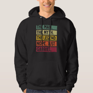 Der Mensch der Mythos der Legende Nope nur Gabriel Hoodie