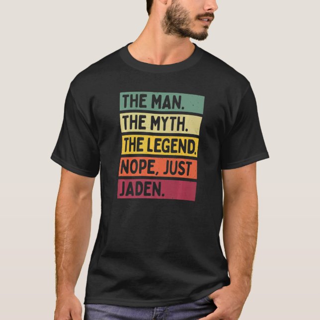 Der Mensch der Mythos der Legende Nope nur Jaden T-Shirt (Vorderseite)