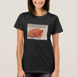 Der Mensch dreht den Tisch (dunkel) T - Shirt
