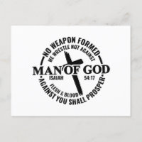 Der Mensch Gottes, keine gegen mich gewachsene Waf
