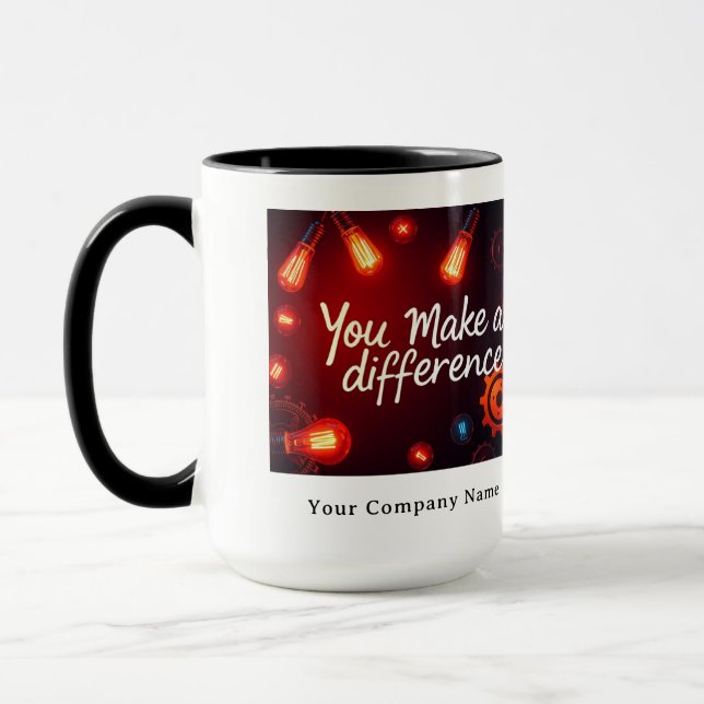 Der Mensch hinter der Win-Appreciation Tasse (Links)