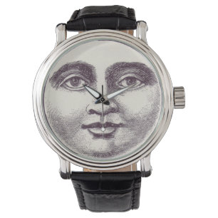 Der Mensch im Mond Armbanduhr