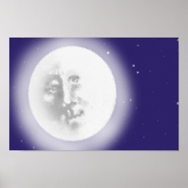 Der Mensch im Mond Poster (Vorne)