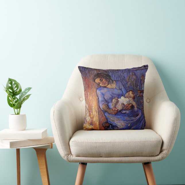 Der Mensch ist von Vincent van Gogh auf See Kissen (Stuhl )