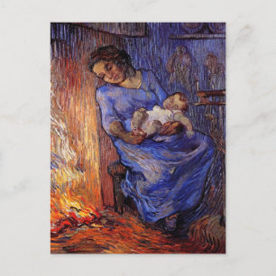 Der Mensch ist von Vincent van Gogh auf See Postkarte