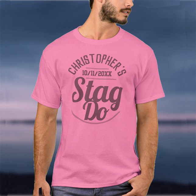 Der menschliche Stag-Do-T - Shirt (Von Creator hochgeladen)