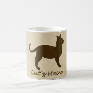 Der Meow der Katze Kaffeetasse