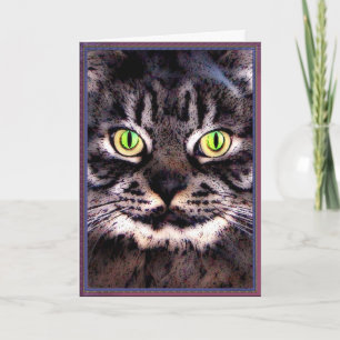 Der Meow der Katze Karte