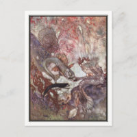 Der merman-König durch Edmund Dulac