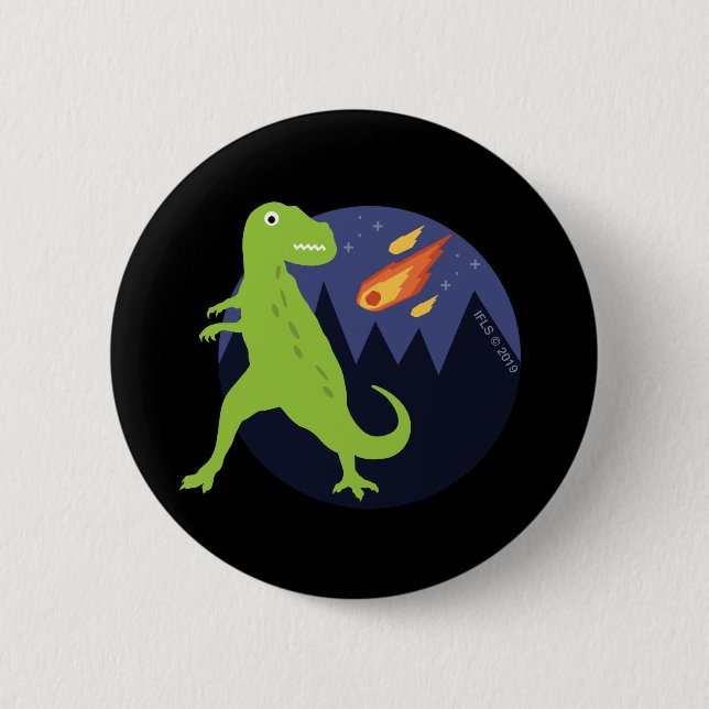 Der Meteorit der fest Button (Vorderseite)