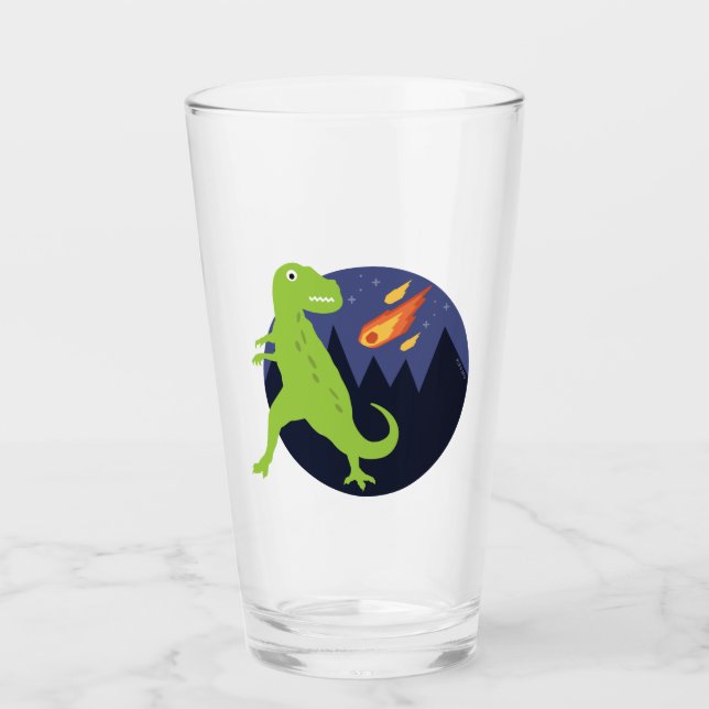 Der Meteorit der fest Glas (Vorderseite)