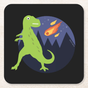 Der Meteorit der fest Rechteckiger Pappuntersetzer