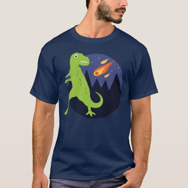 Der Meteorit der fest T-Shirt (Vorderseite)