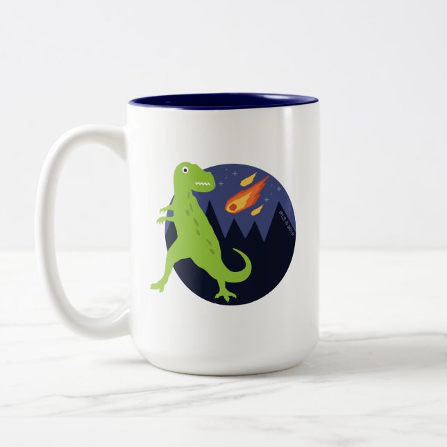 Der Meteorit der fest Zweifarbige Tasse (Links)