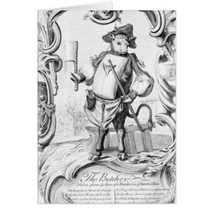 Der Metzger, veröffentlicht 1746