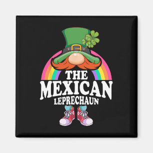 Der mexikanische Leprechaun St Patricks Day Kostüm Magnet
