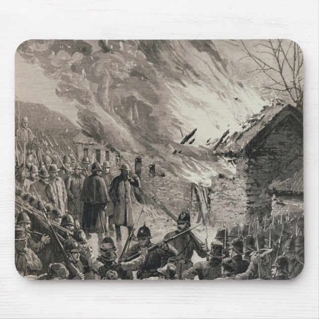 Der Mietkrieg in Irland Mousepad (Vorne)