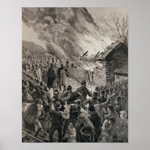 Der Mietkrieg in Irland Poster