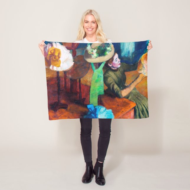 Der Milchladen, Edgar Degas Fleecedecke (Beispiel)