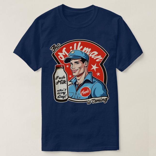 der Milchmann T-Shirt (Design vorne)