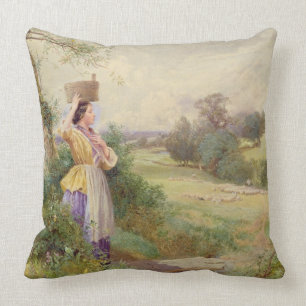 Der Milkmaid, 1860 Kissen
