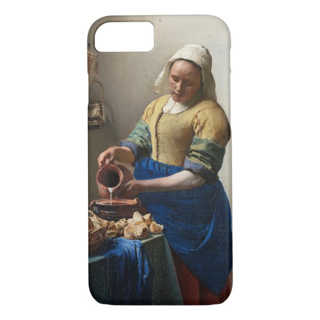 Der Milkmaid durch Johannes Vermeer Case-Mate iPhone Hülle (Rückseite)