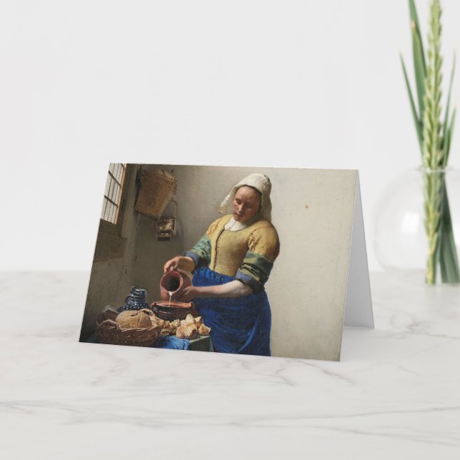 DER MILKMAID KARTE (Vorderseite)
