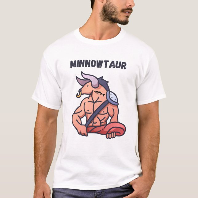 Der "MINNOWtaur" T-Shirt (Vorderseite)