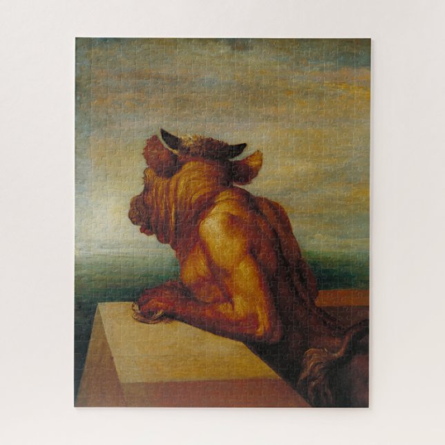 Der Minotaur George Frederic Watts Art (Vertikal)