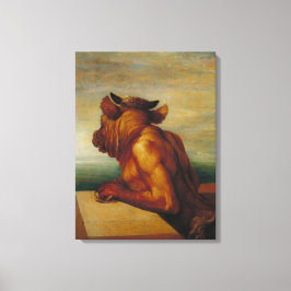 Der Minotaur George Frederic Watts Art Leinwanddruck