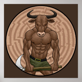 Der Minotaur Poster