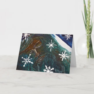 Der Mitarbeiter-Schlaf - Gruß-Karte Karte